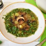 Рассылка. Готовим томленый суп с гречкой и грибами.